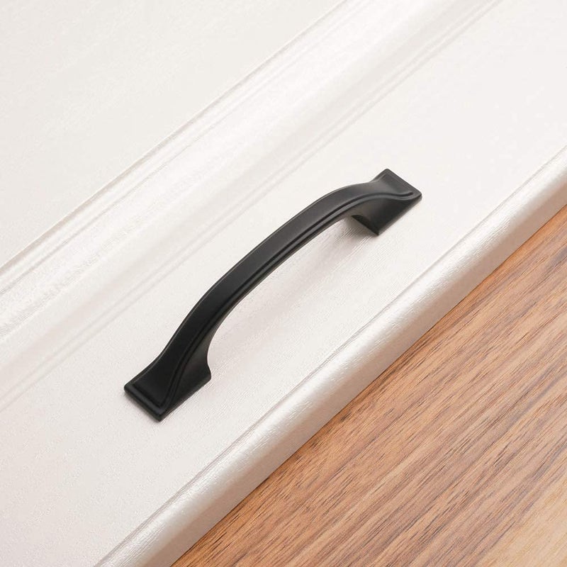 KOOFIZO 10 Pack 3 Inch Black Kitchen Cabinet Pulls Matte Black Cabinet Handles Black Cabinet Hardware for Kitchen Cabinets 1958 Drawer Dresser Cupboard Bedroom - Image 5